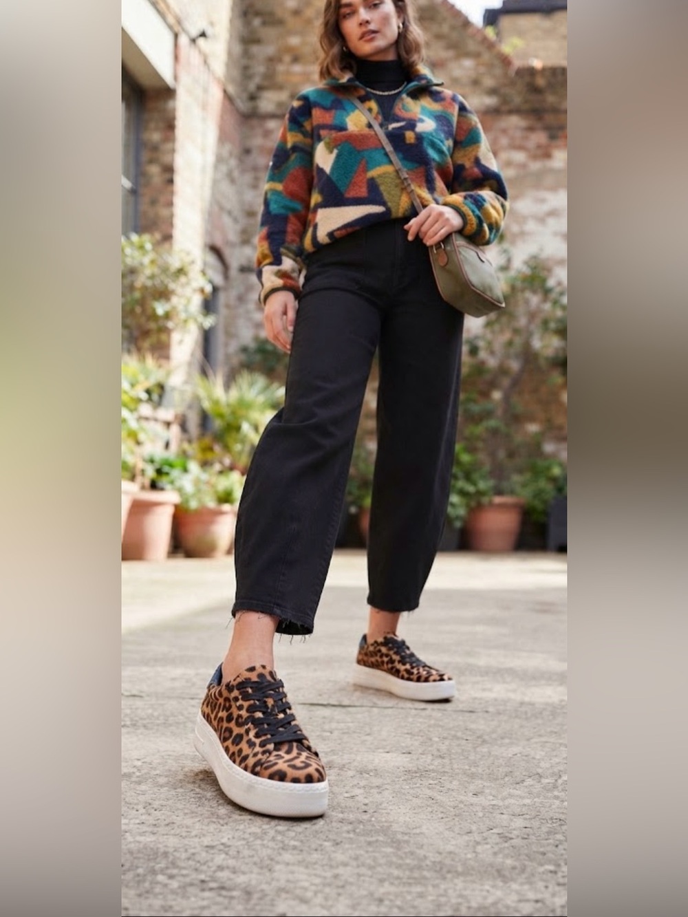 ASOS Leopard Print Women's Platform Sneakers